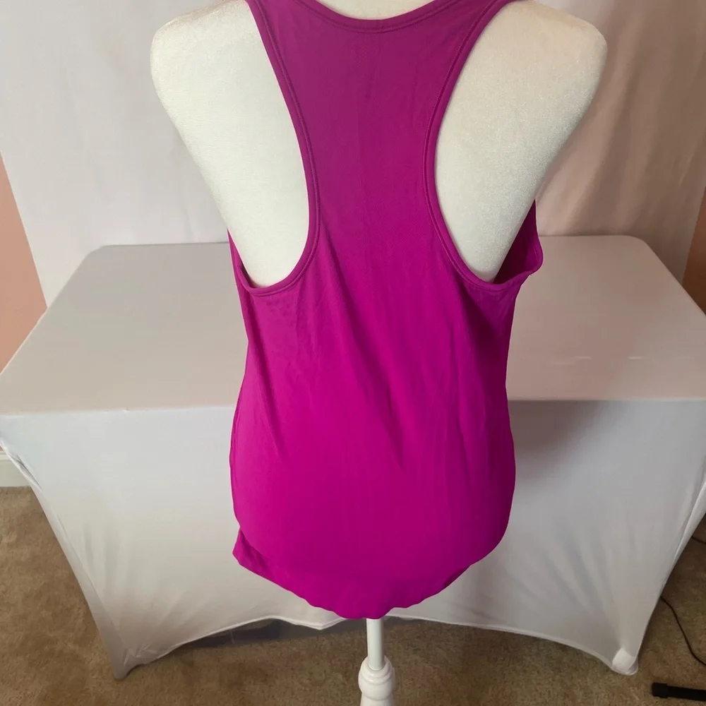 Athleta Women’s Magenta Racerback Tank Top - Picture 2 of 3